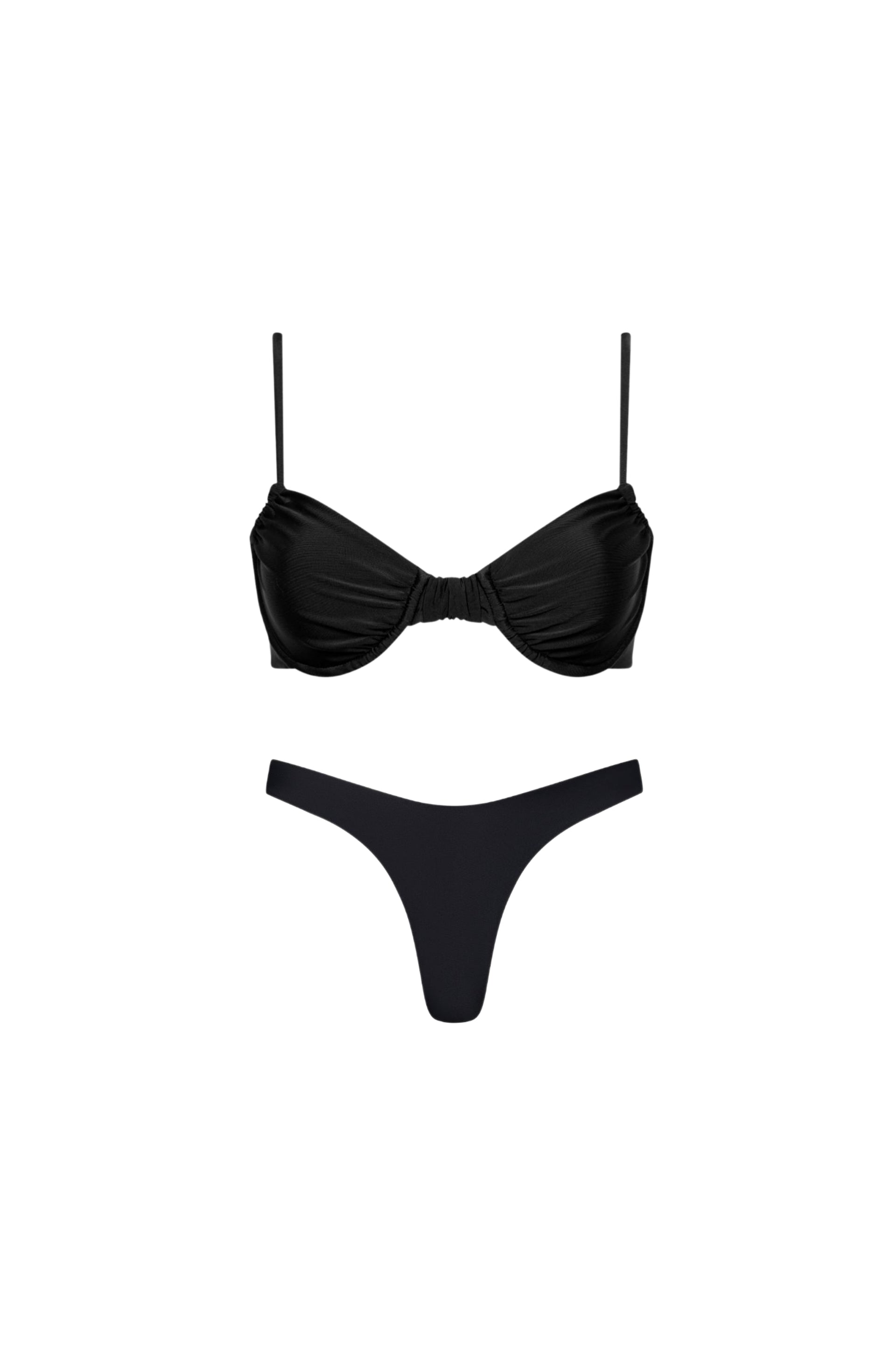 High Cut Underwire Bikini Set