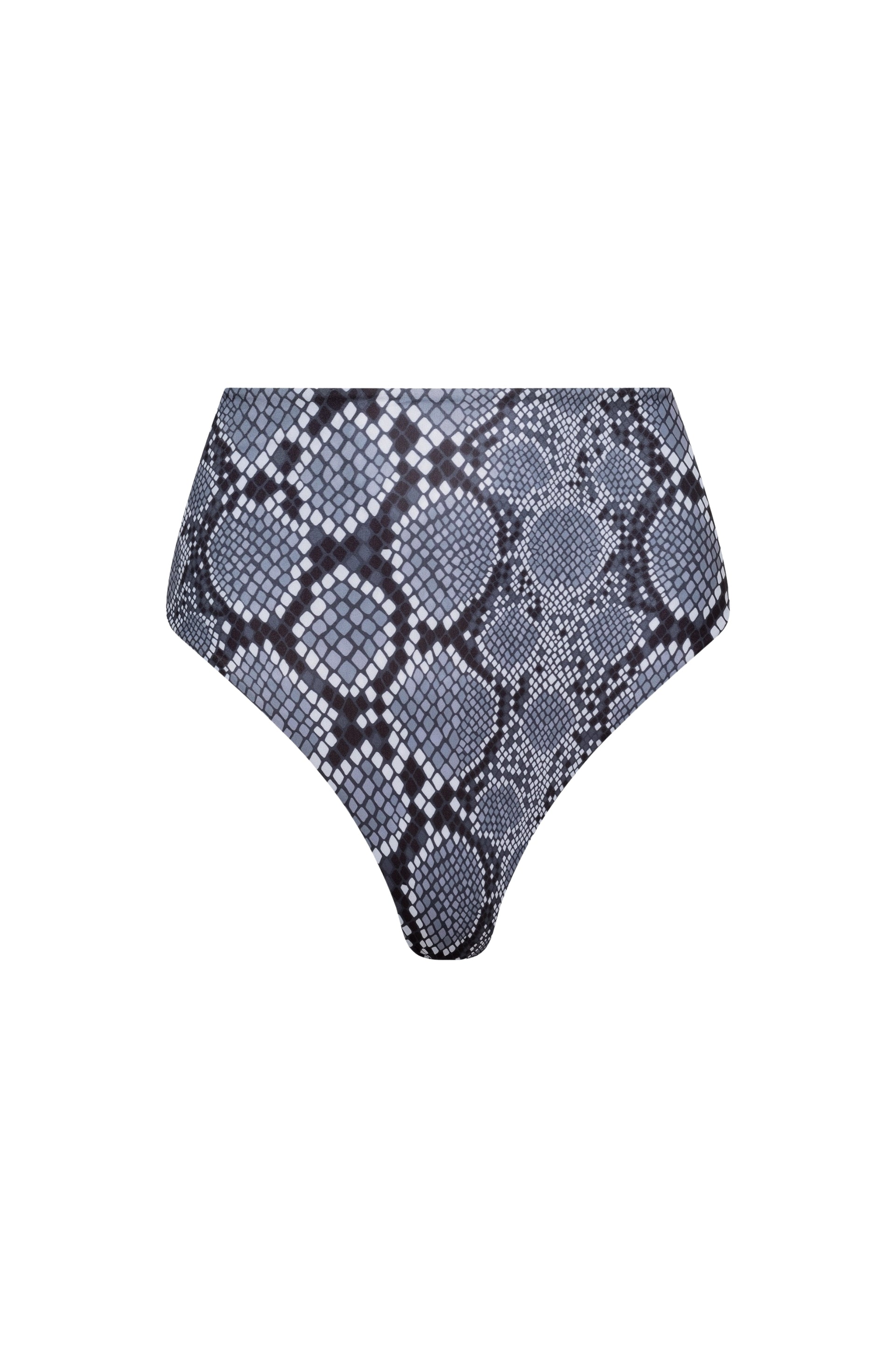 Palermo High Waist Bikini Bottom – Snake