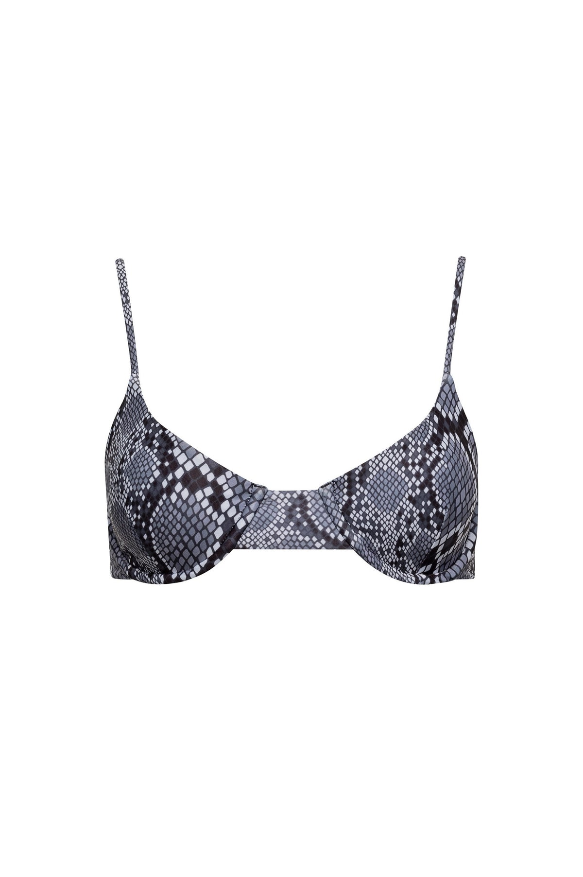 Palermo Underwire Bikini Top – Snake
