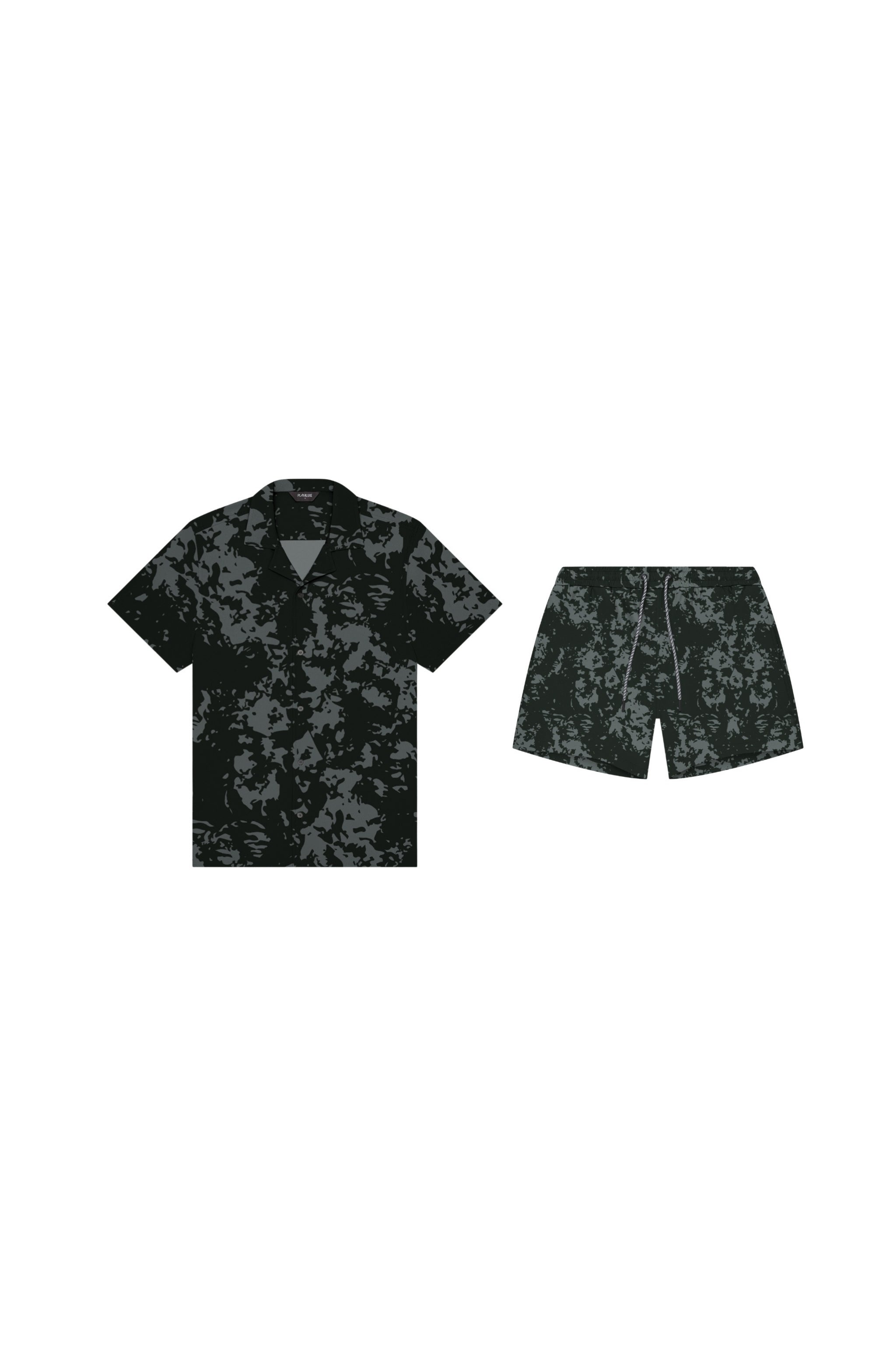 Saint Tropez Cabana Set Charcoal Haze - PLAYALUXE