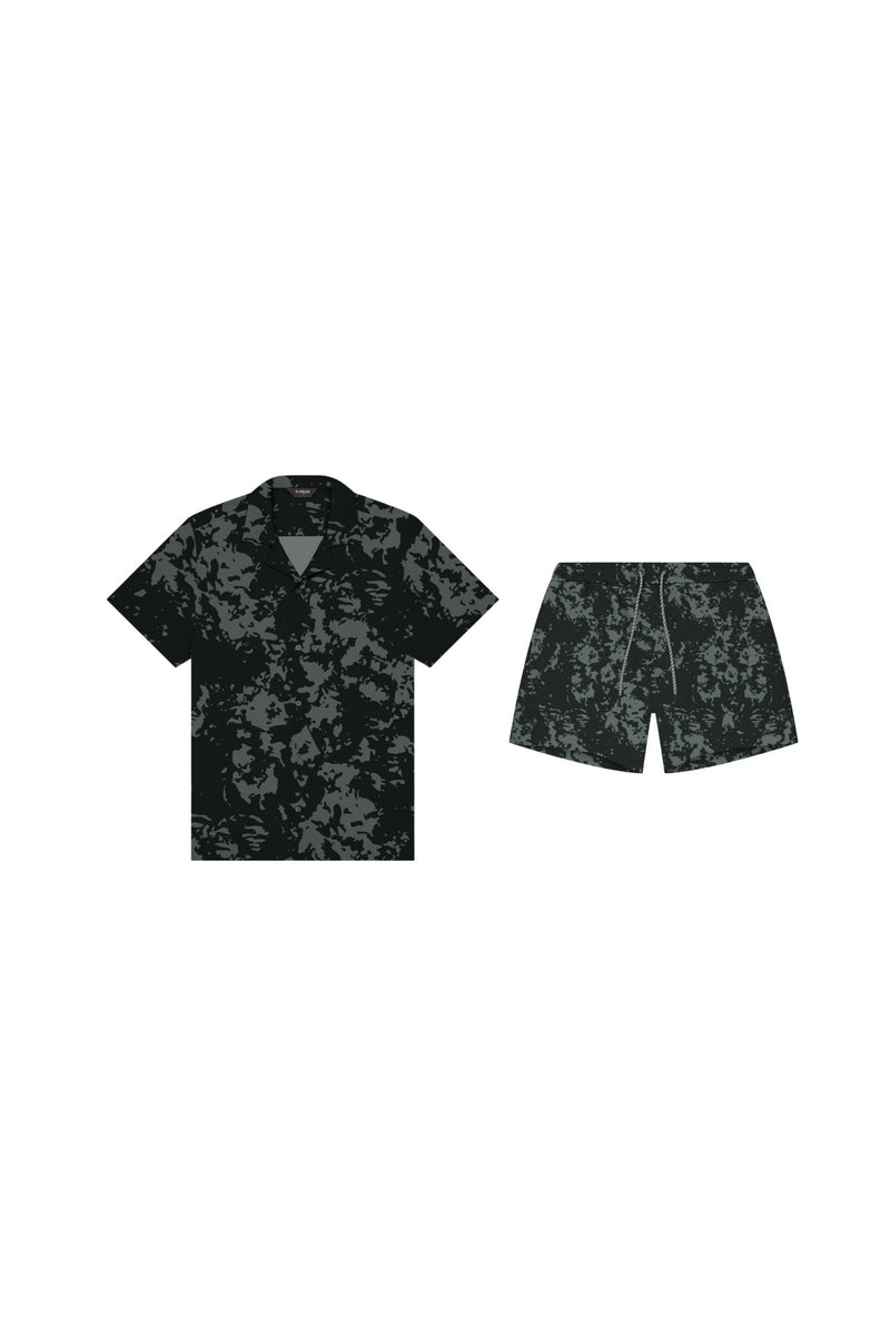 Saint Tropez Cabana Set Charcoal Haze - PLAYALUXE
